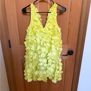 Maeve Yellow Floral Midi Dress